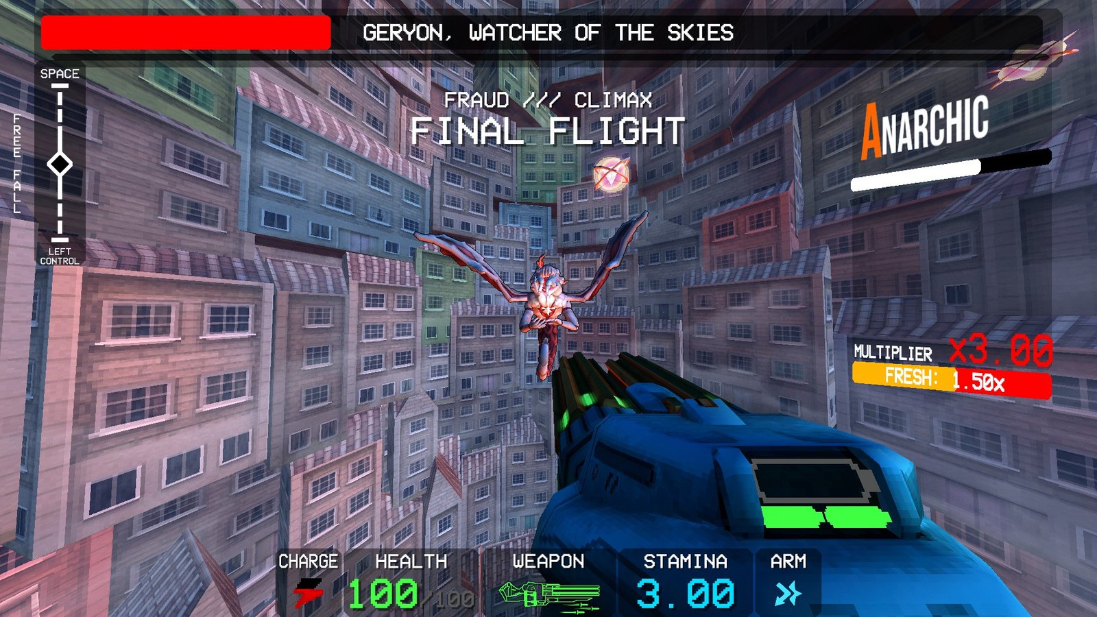 The Geryon fight opening in Fraud