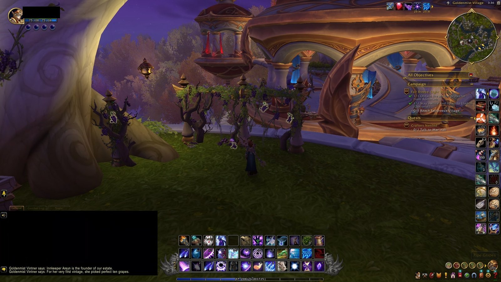 WoW Midnight Stone Vat Ripe Grapes