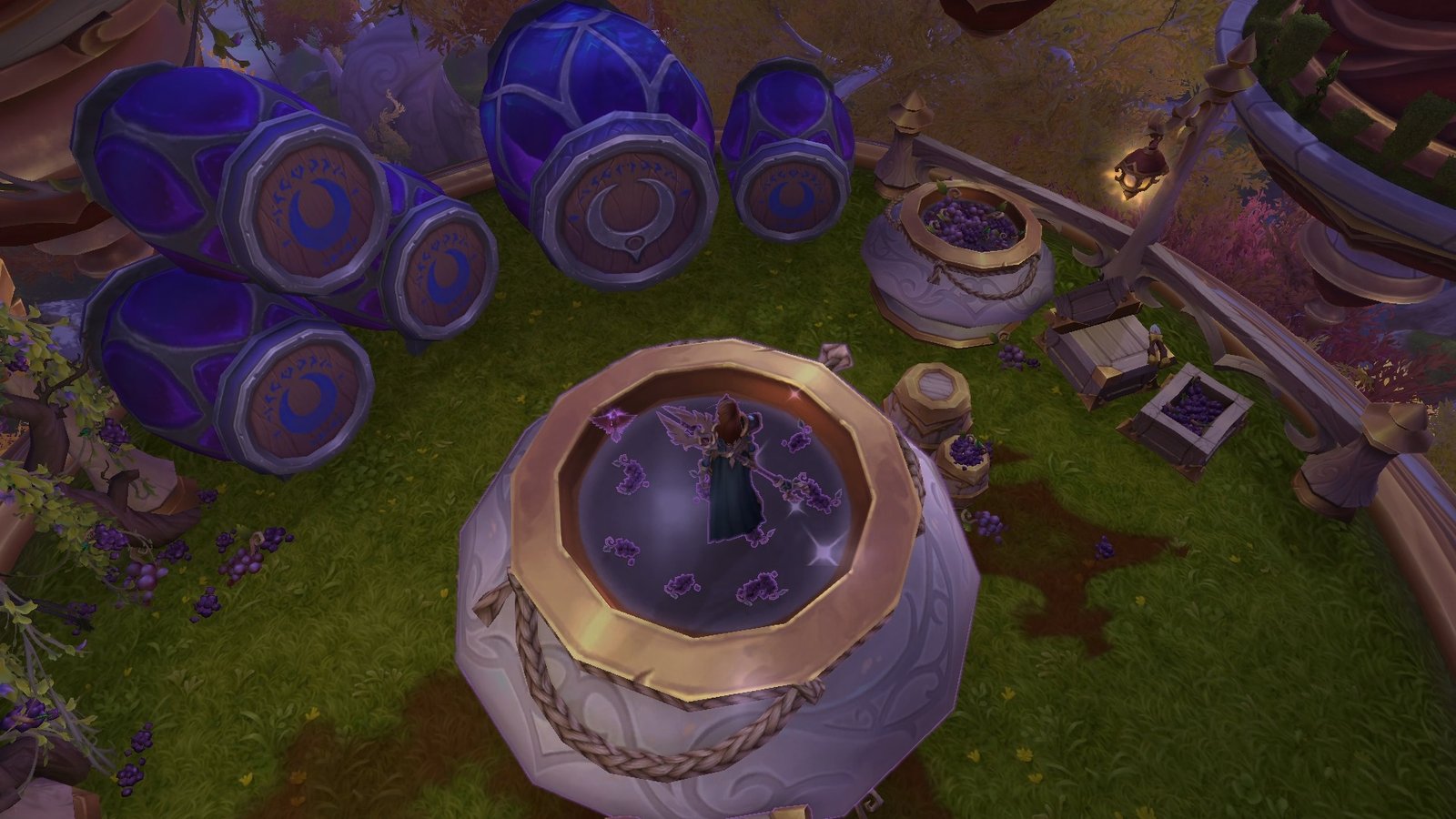 WoW Midnight Stone Vat Stomp Grapes