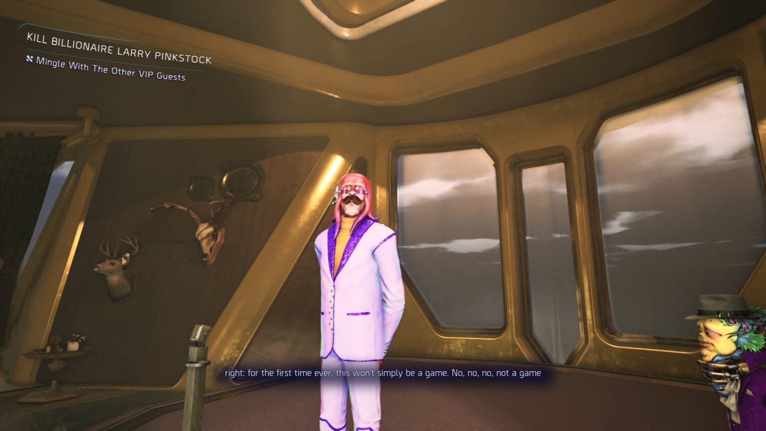 Larry Pinkstock moments before his murder