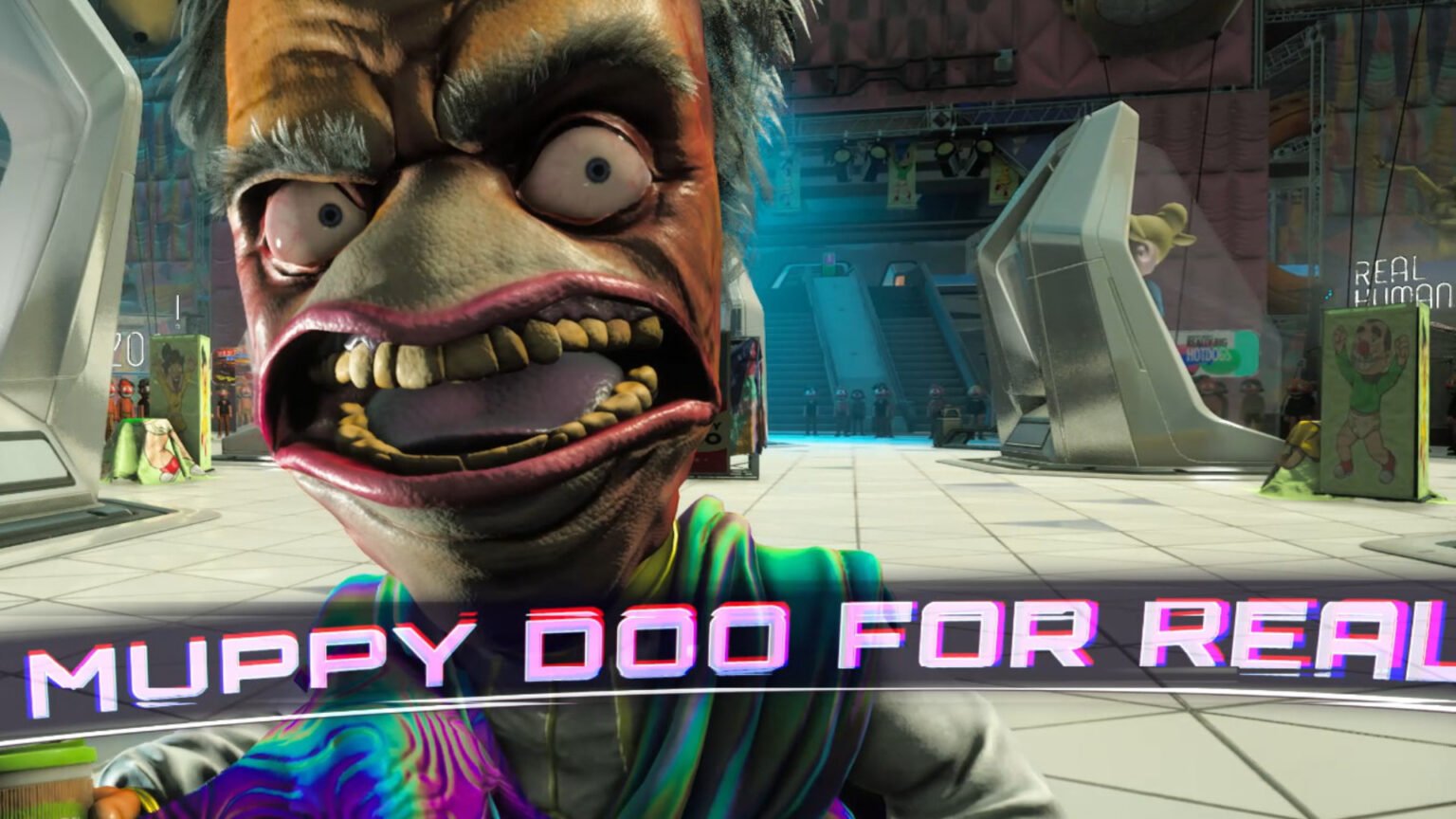 Senator Muppy Doo in the flesh