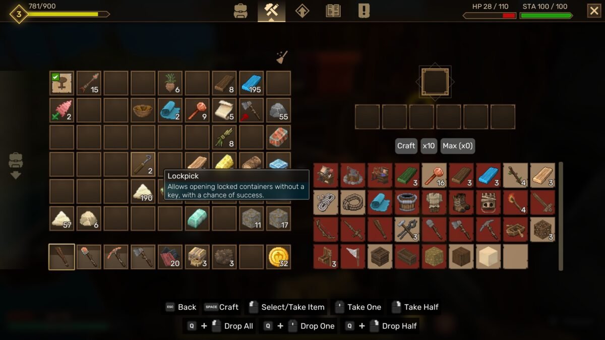 Everwind Lockpick in Inventory