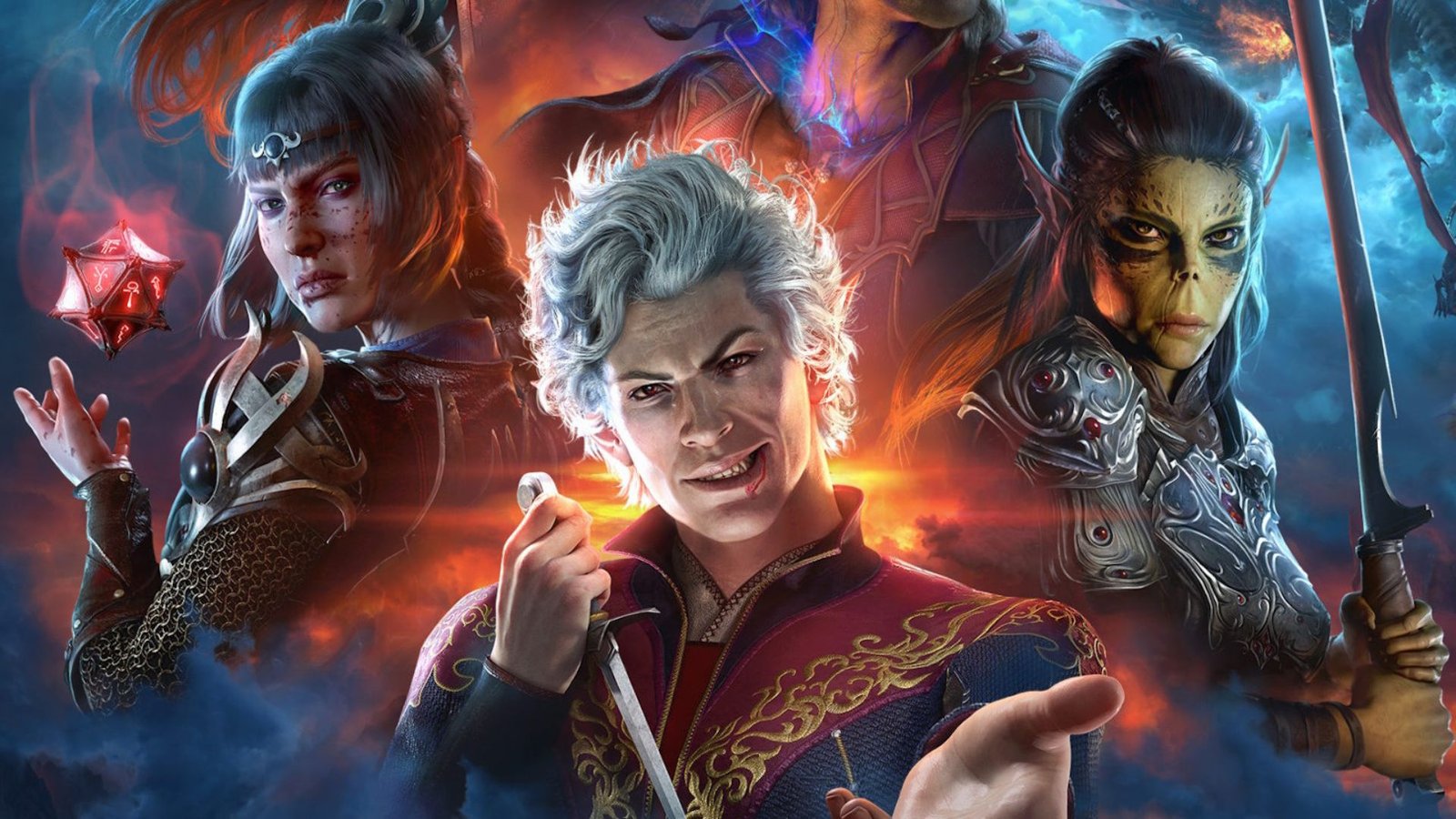 key art for Larian Studios' Baldur's Gate 3