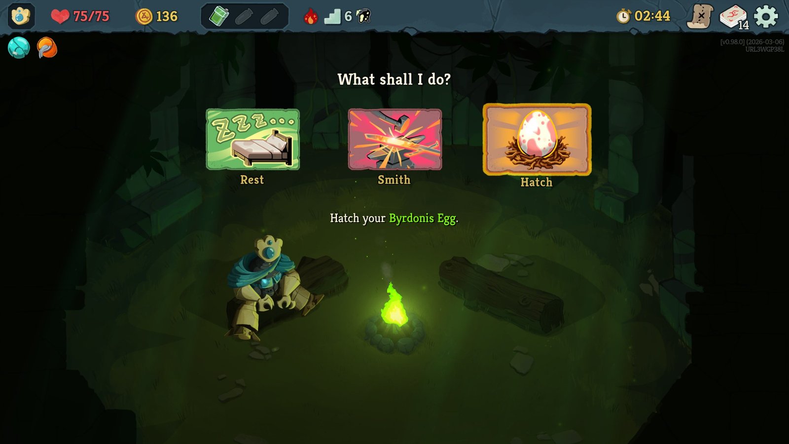 Hatch the Byrdonis Egg in Slay the Spire 2
