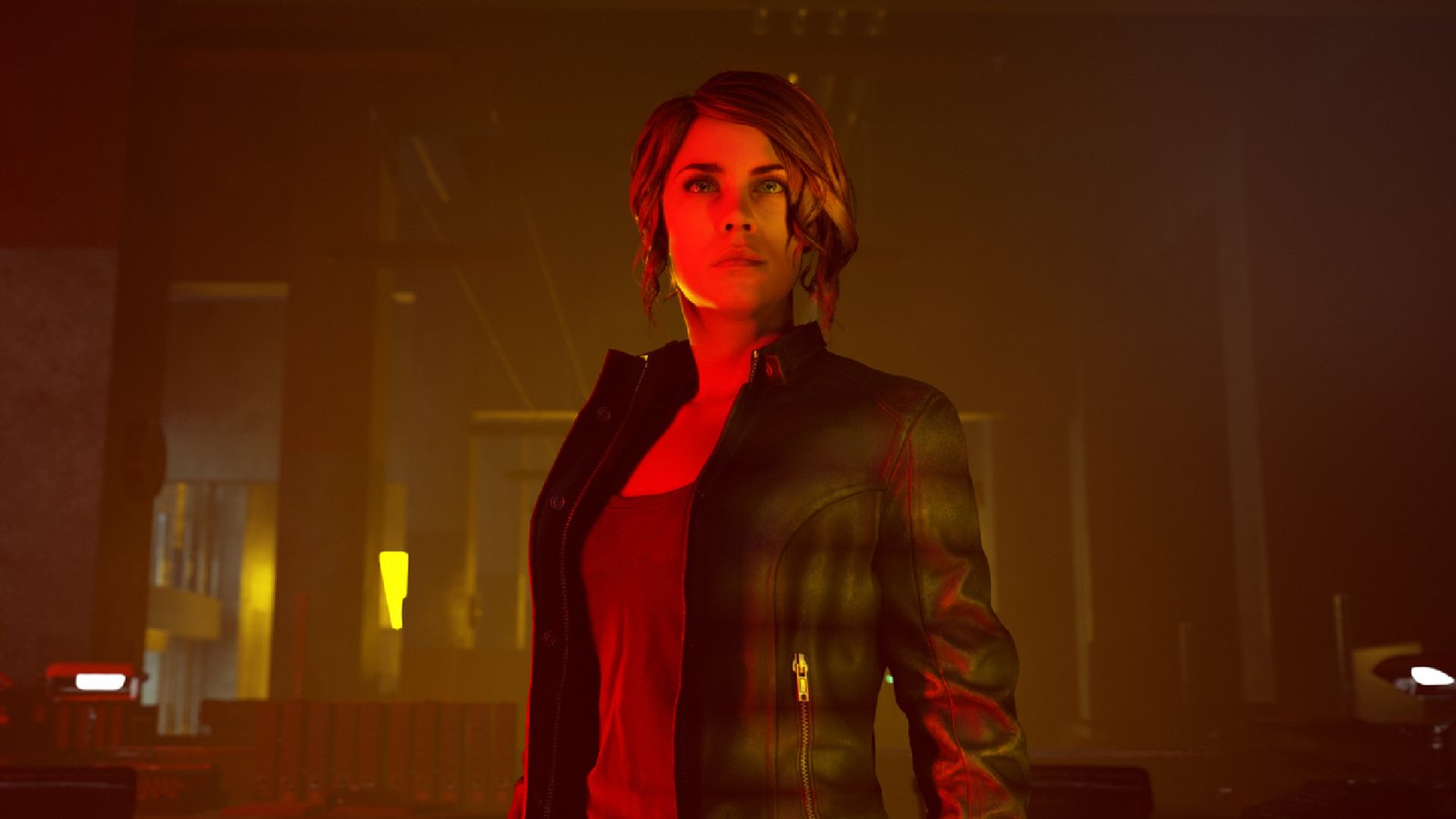 Screenshot of Jesse Faden from Control