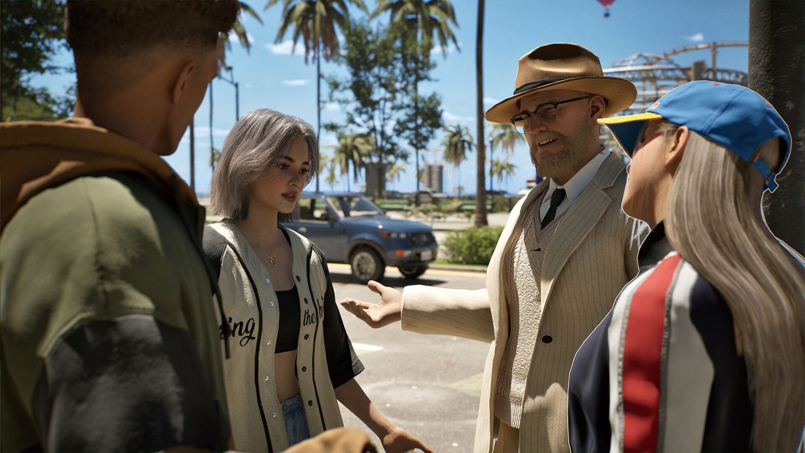 inZOI characters talking among themselves