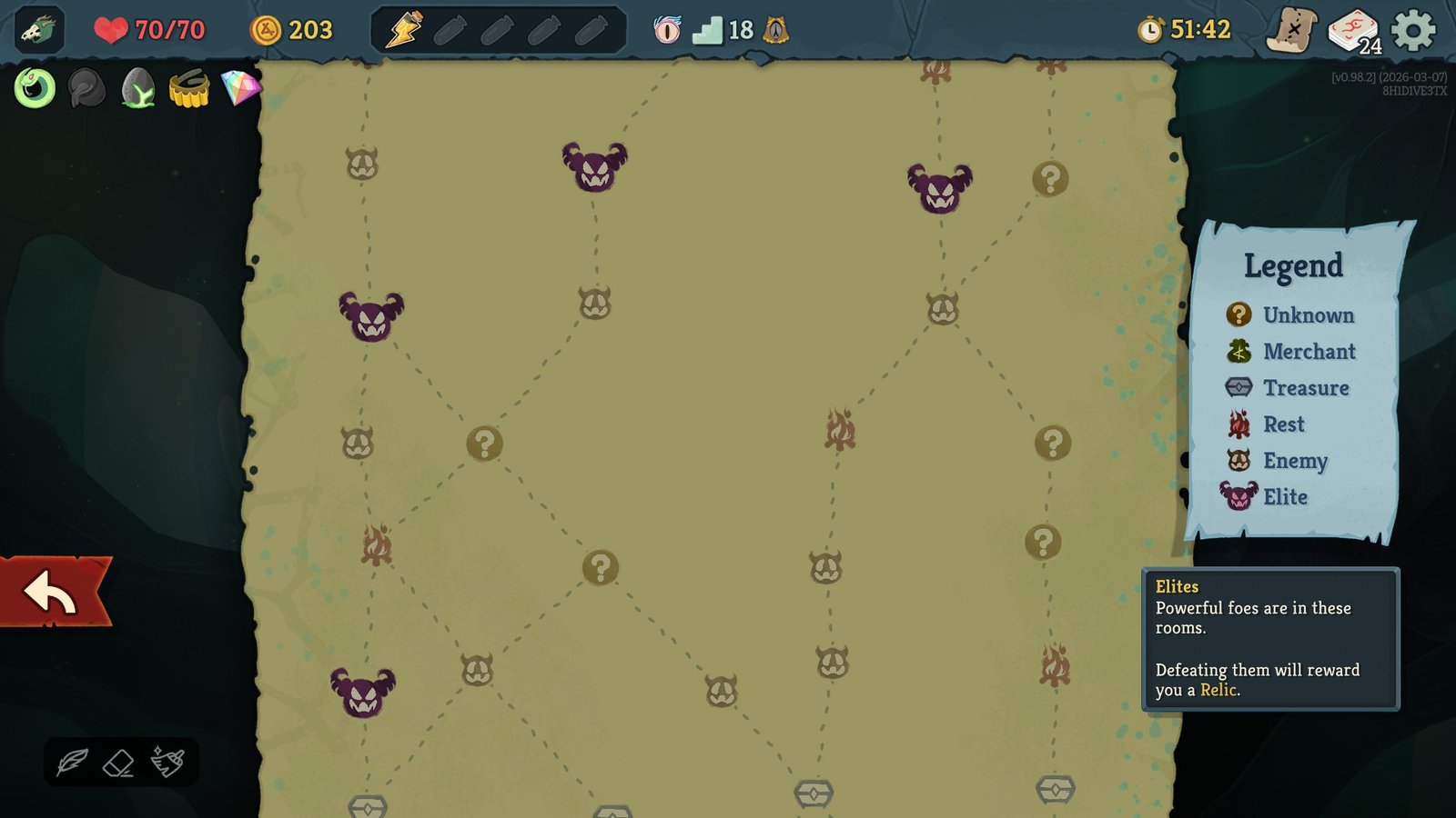 Elites block the path in Slay the Spire 2