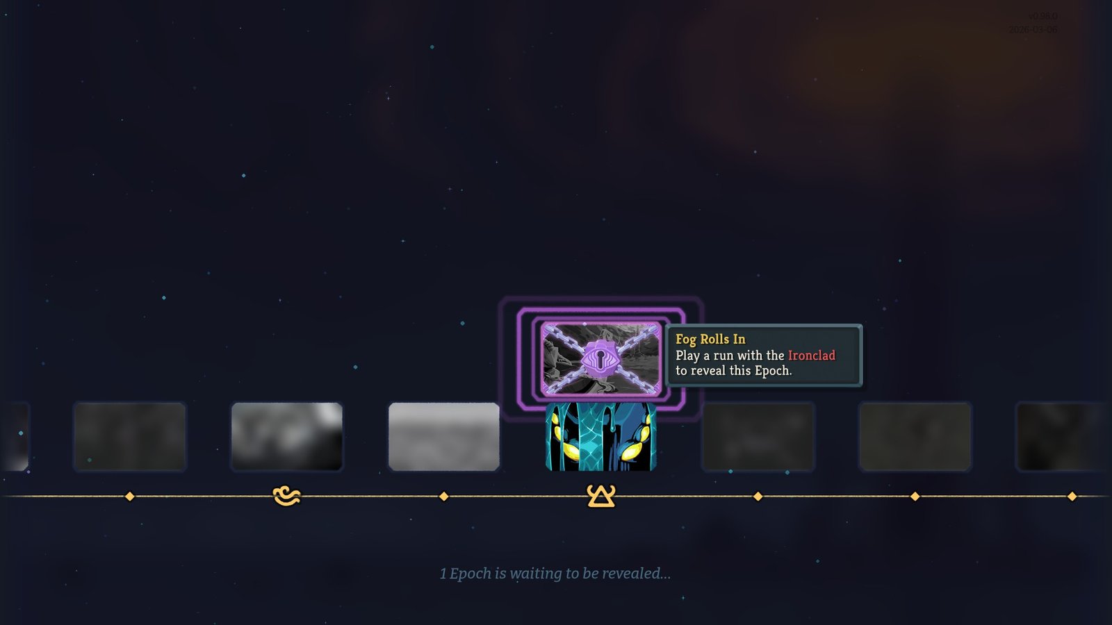 A timeline for rewards in Slay the Spire 2