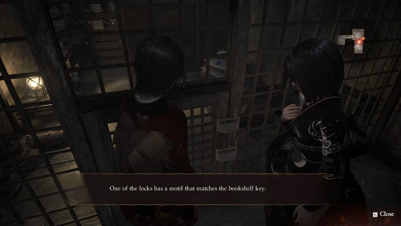 Fatal Frame 2 Chapter 4 Storeroom Lock
