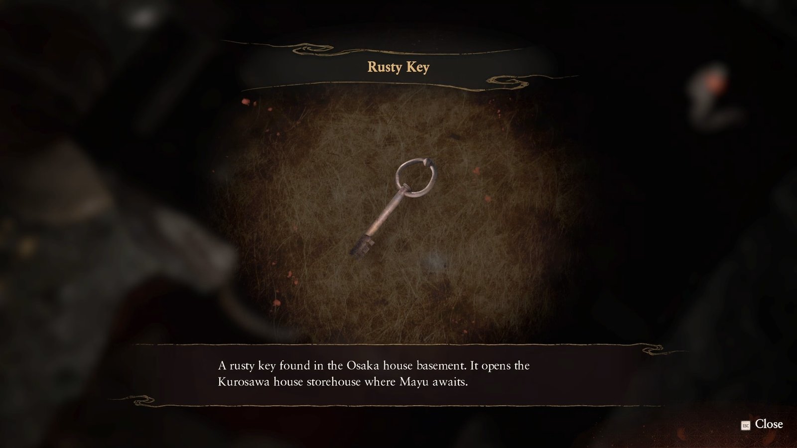 Fatal Frame 2 Chapter 5 Kurosawa Key Found