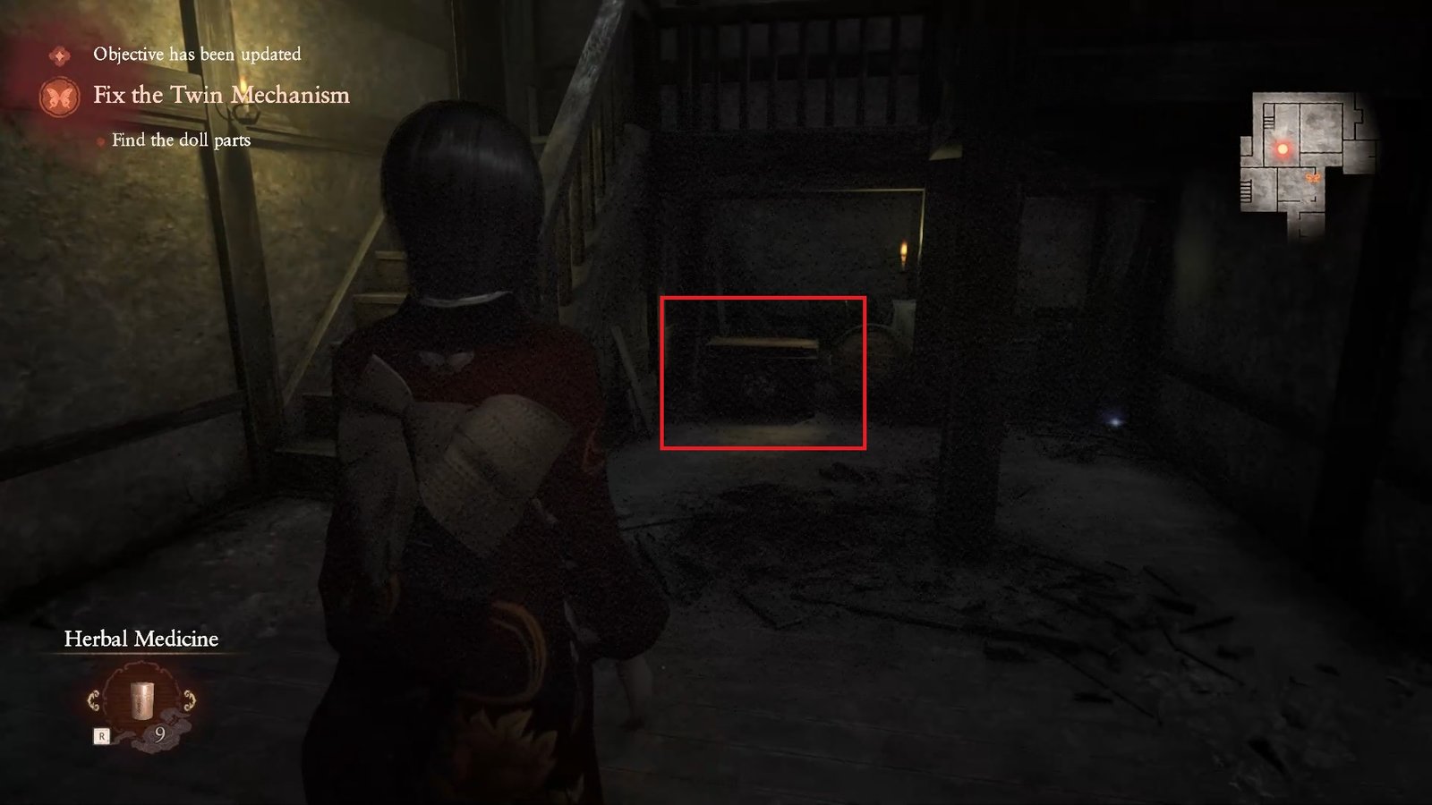 Fatal Frame 2 Chapter 6 Kiryu House Doll Head