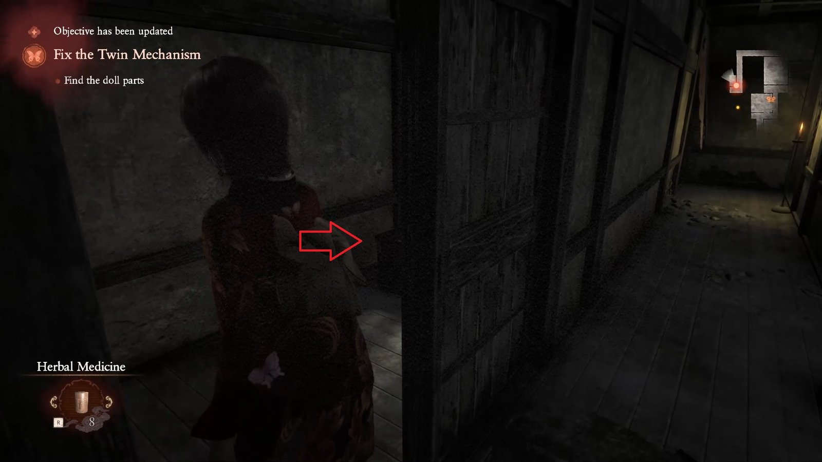 Fatal Frame 2 Chapter 6 Kiryu House Left Arm
