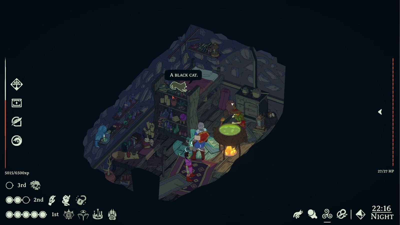 Esoteric Ebb image showing the hut of the hag, Lisa
