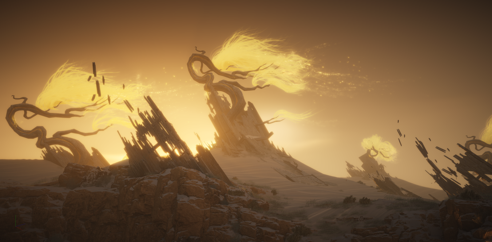 Gate Jade Pass zone of Where Winds Meet: Hexi expansion.