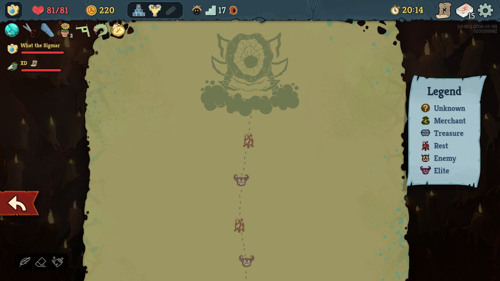 Golden Compass route boss