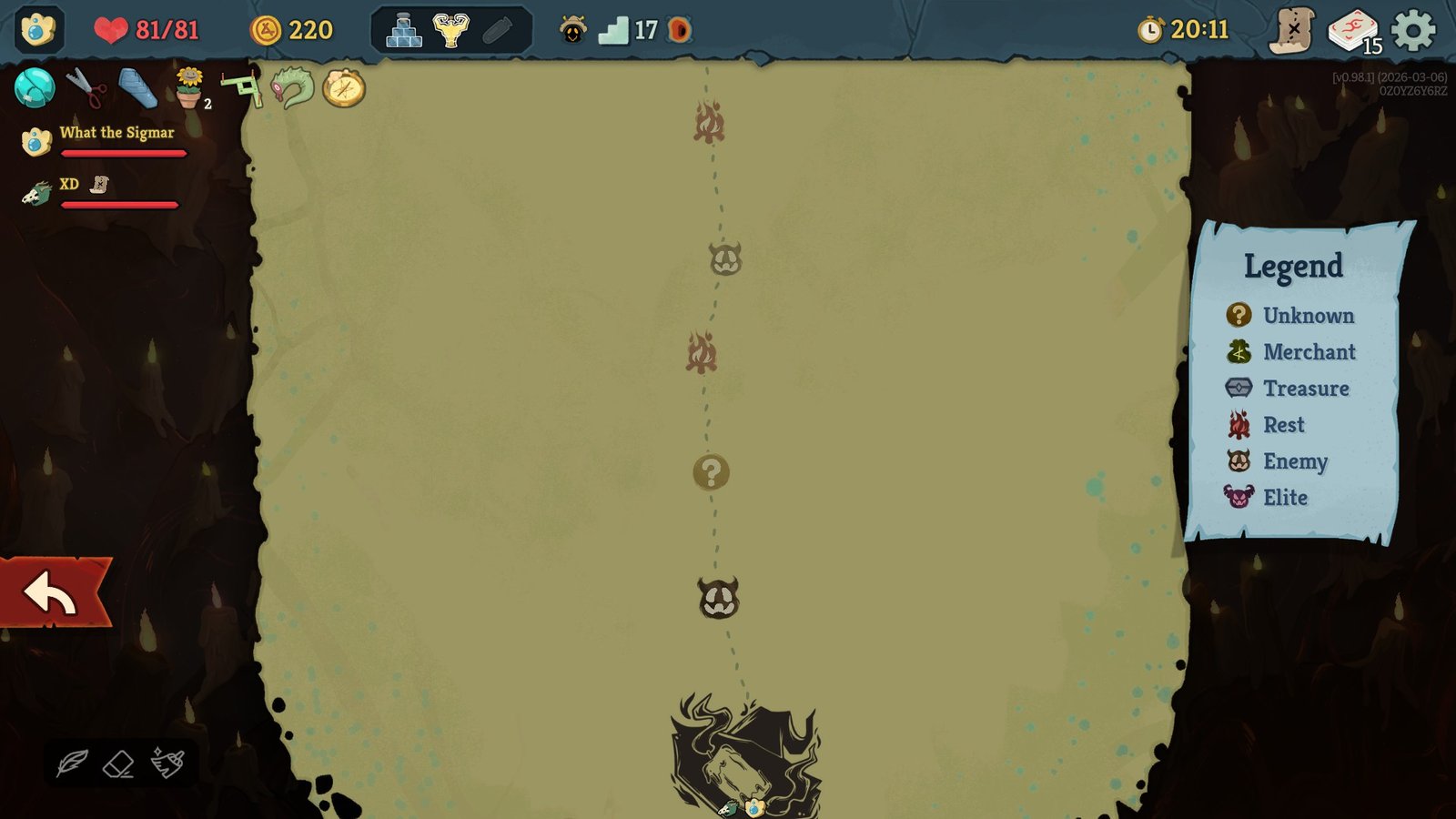 Golden Compass route start