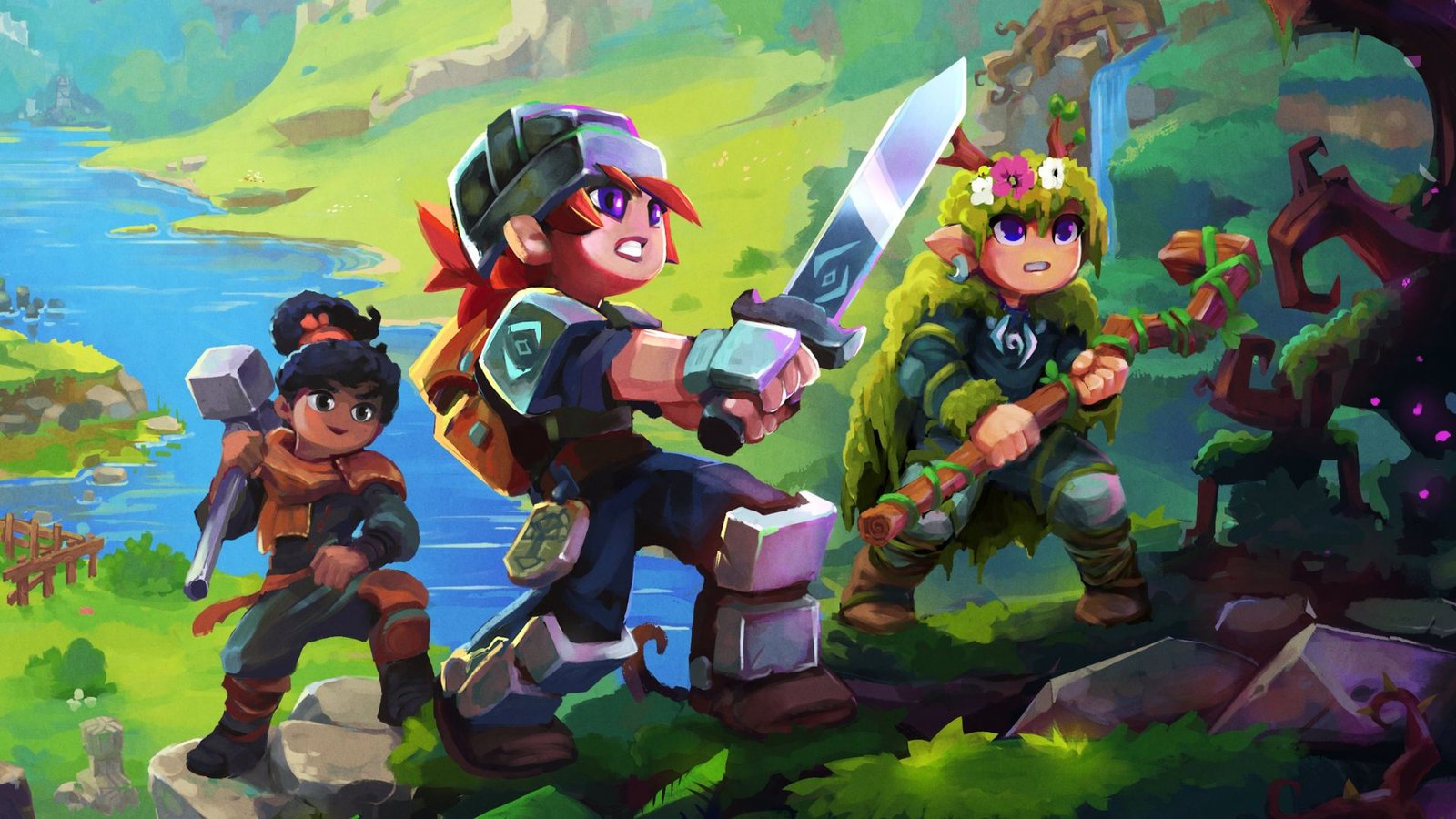 Hytale adventurers drawn art