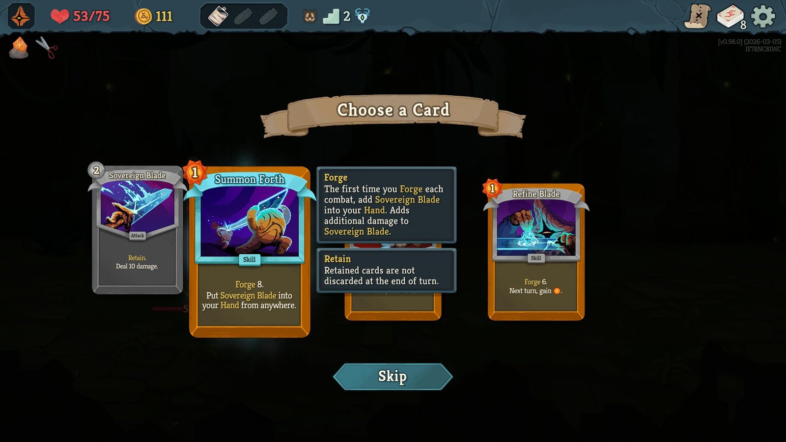 Regent's Summon Forth Slay the Spire 2