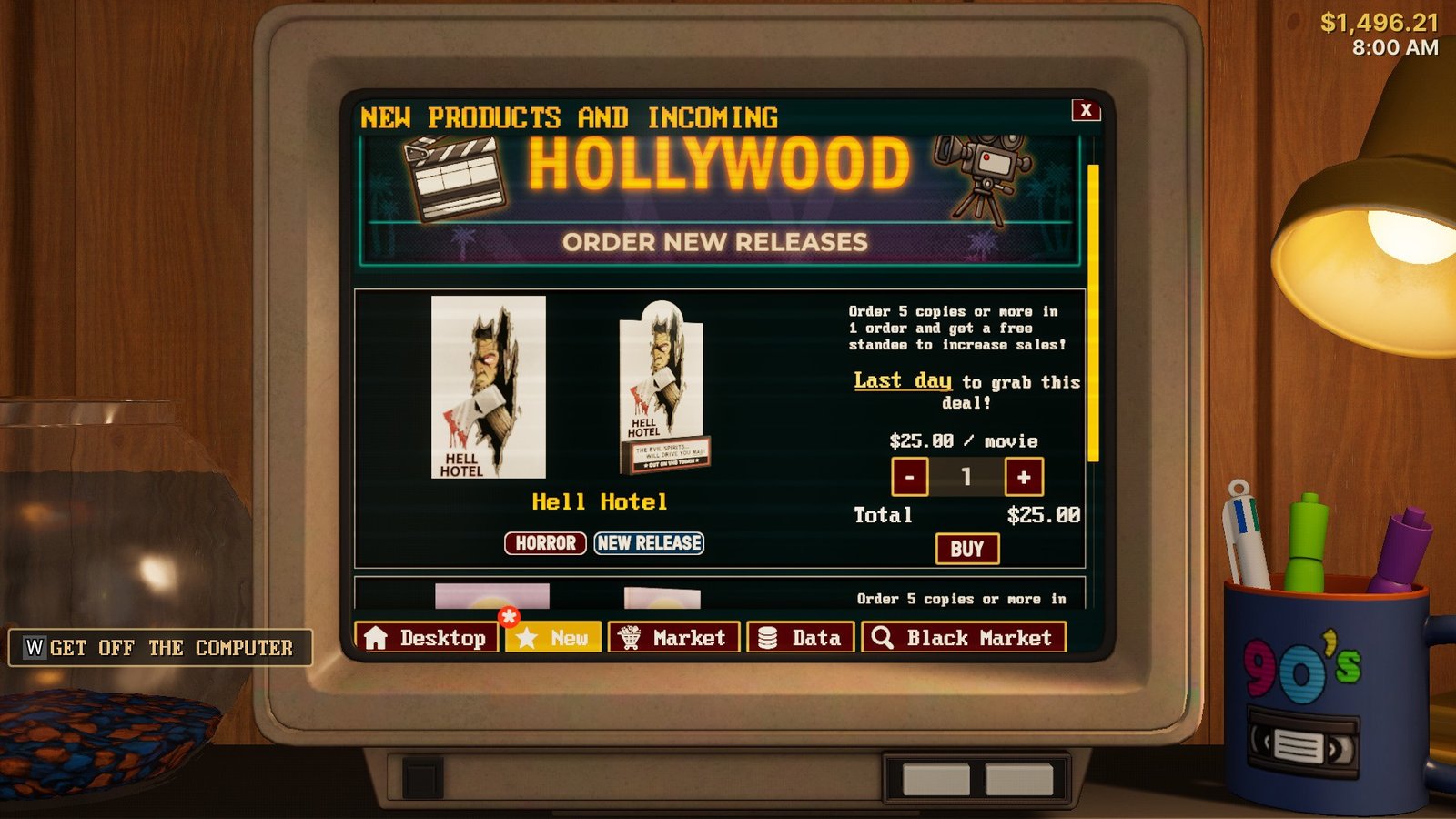 Retro Rewind Broken Tape New