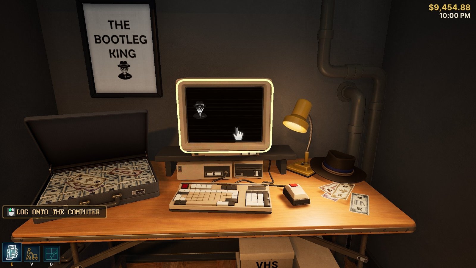 Retro Rewind Cheat Room Desk