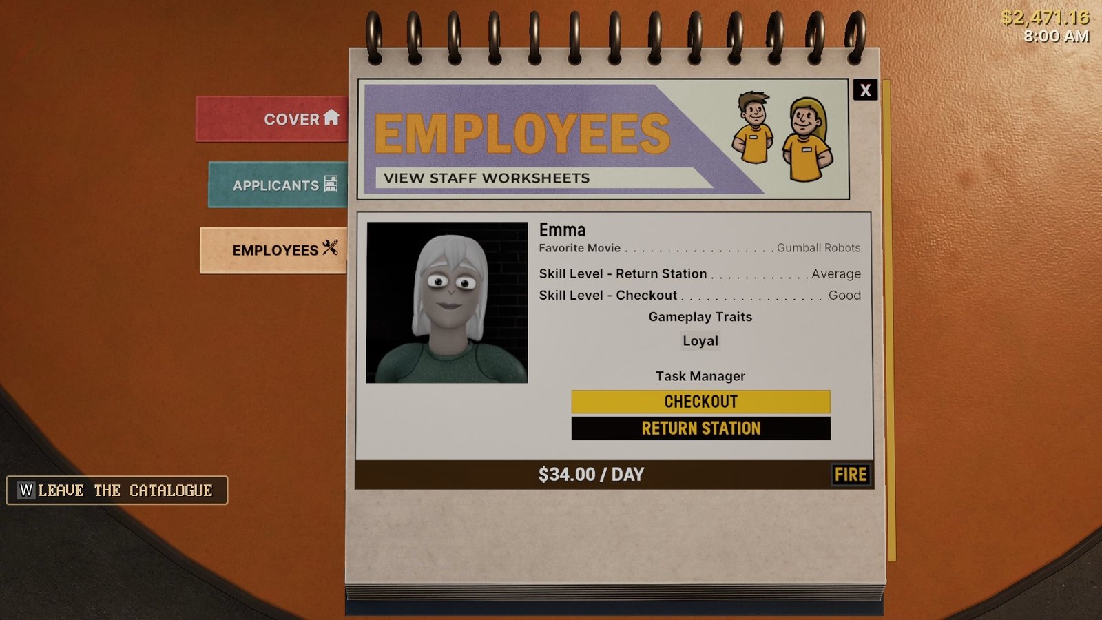 Retro Rewind Employee Management