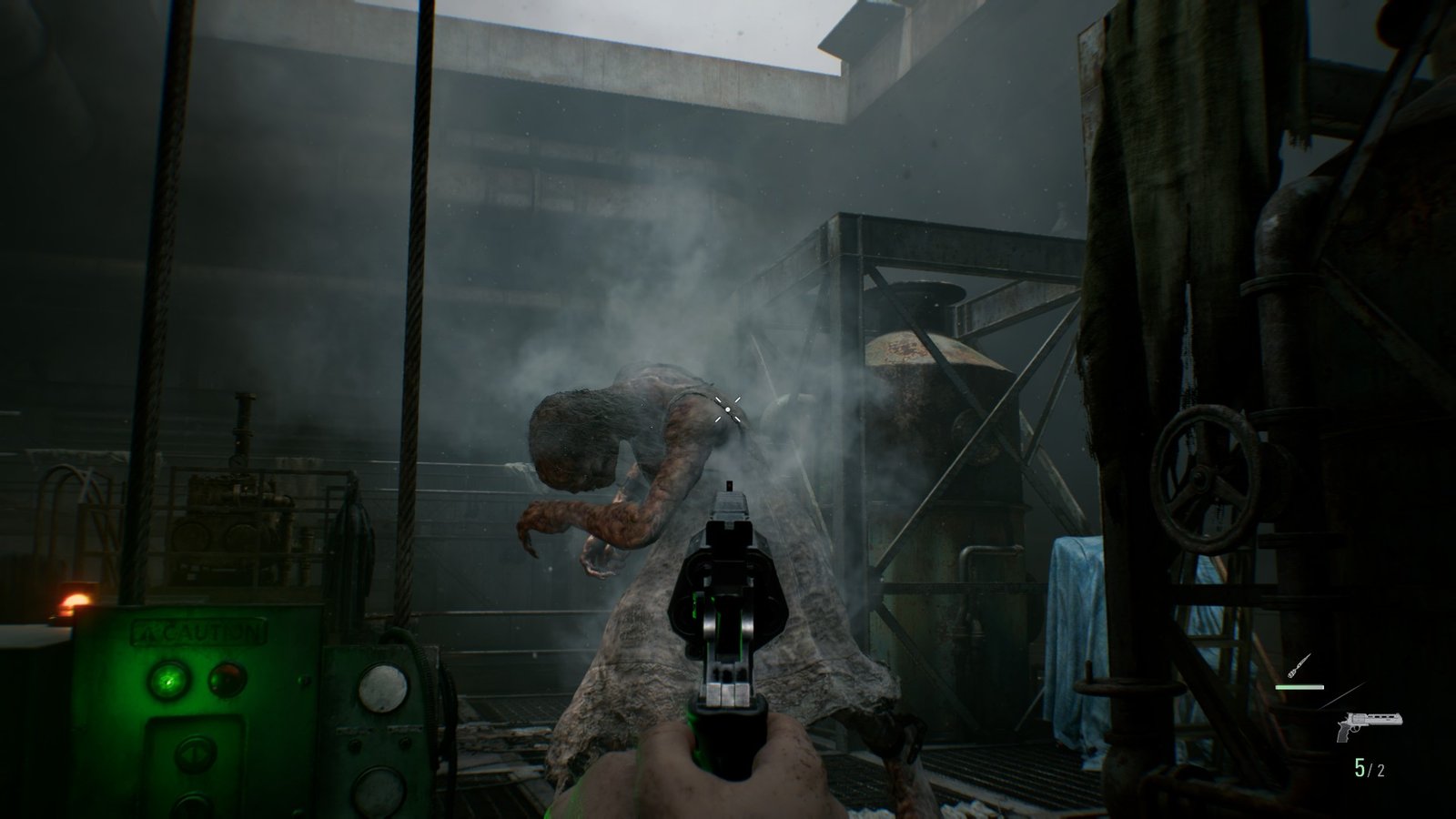 The monster is exposed to sunlight in RE9