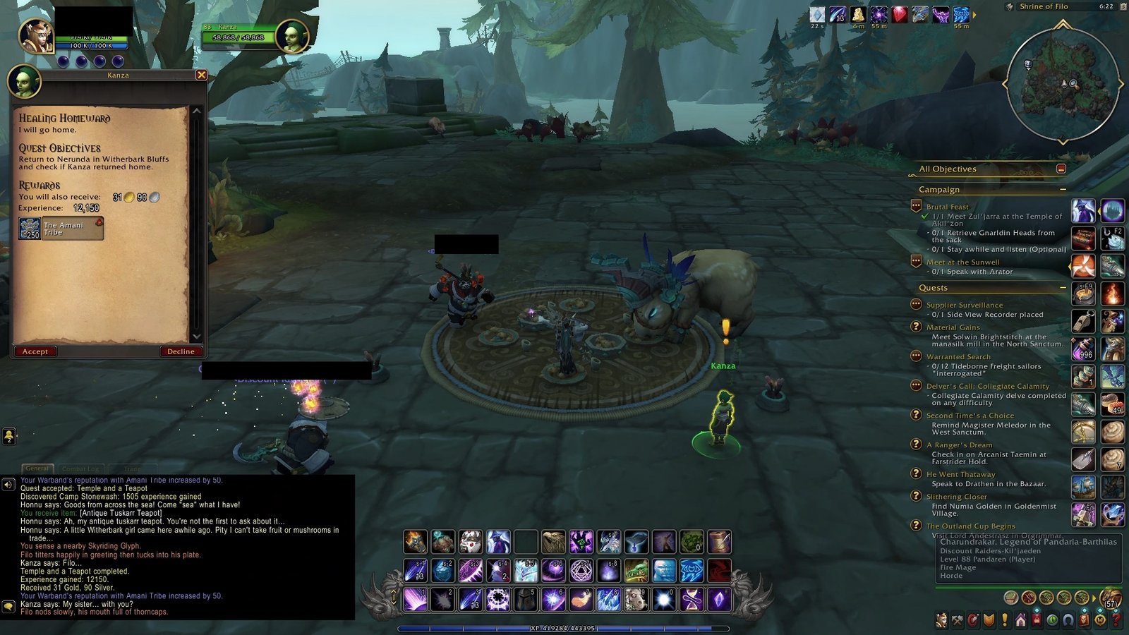 WoW Midnight Healing Homeward