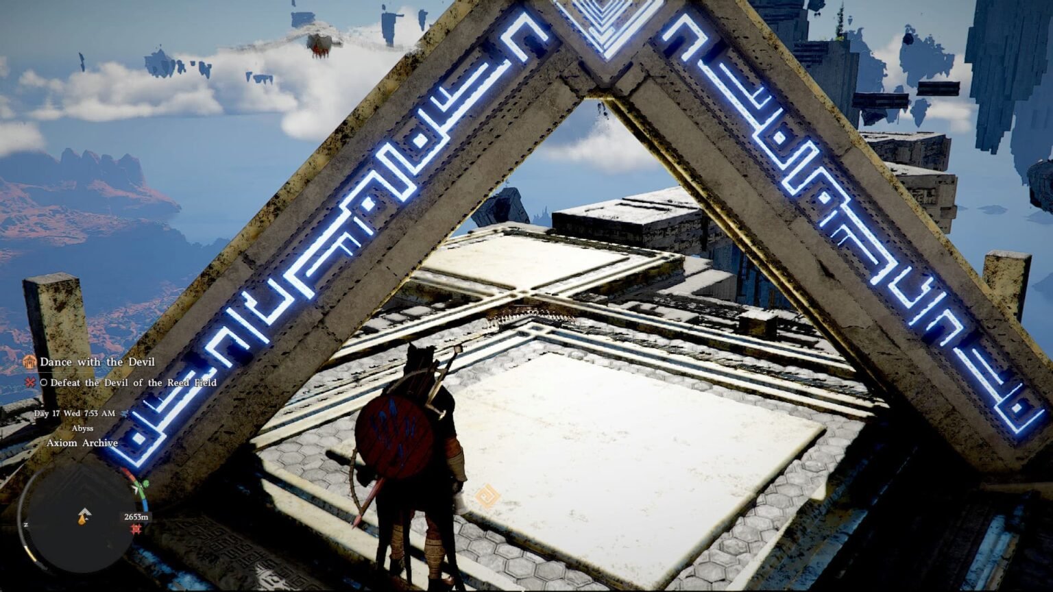 The Abyss Without Balance puzzle entrance
