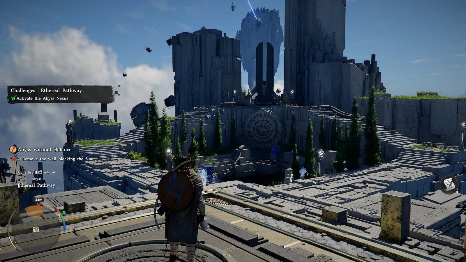 Reaching the final platform