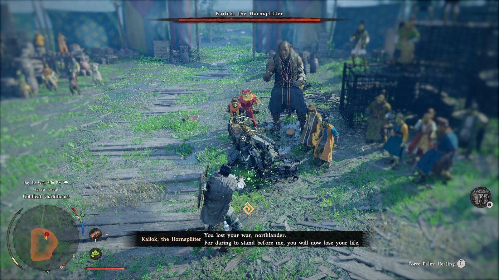 Hornsplitter fight in Crimson Desert