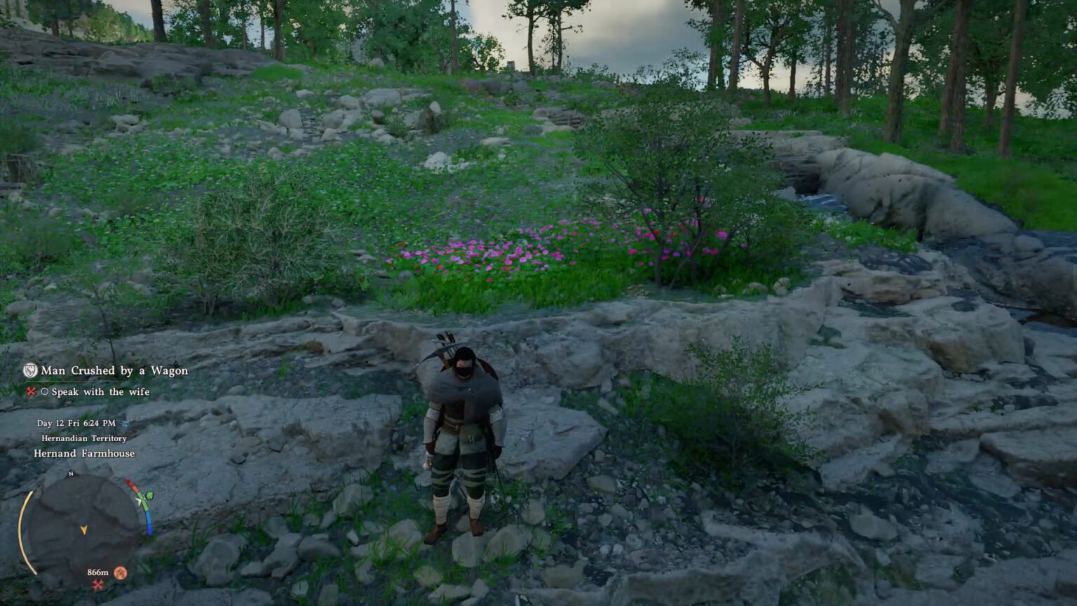 Using a mask in Crimson Desert to steal