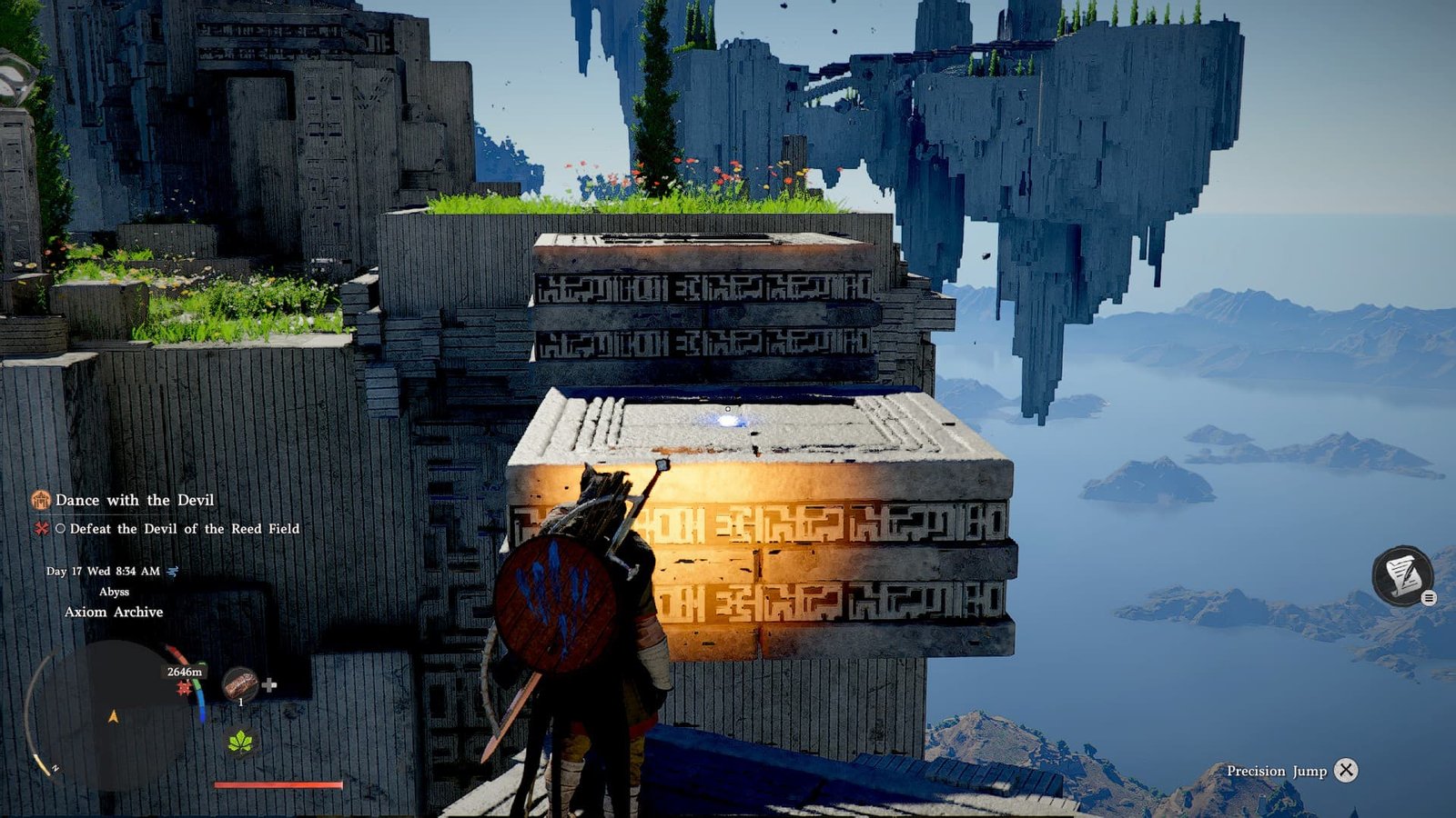 Using precision jump on platforms