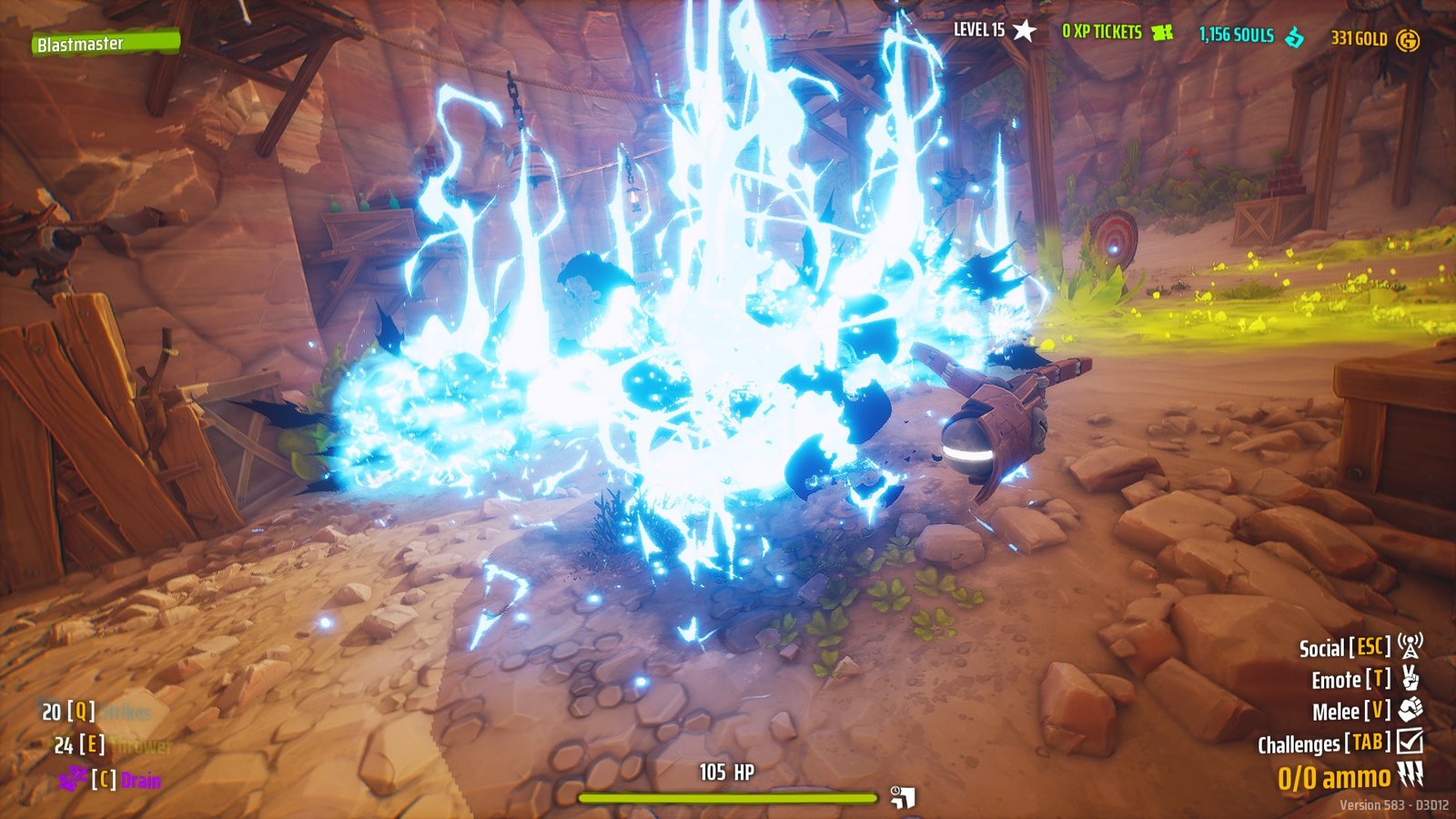 Elec damage branching to Acid puddles