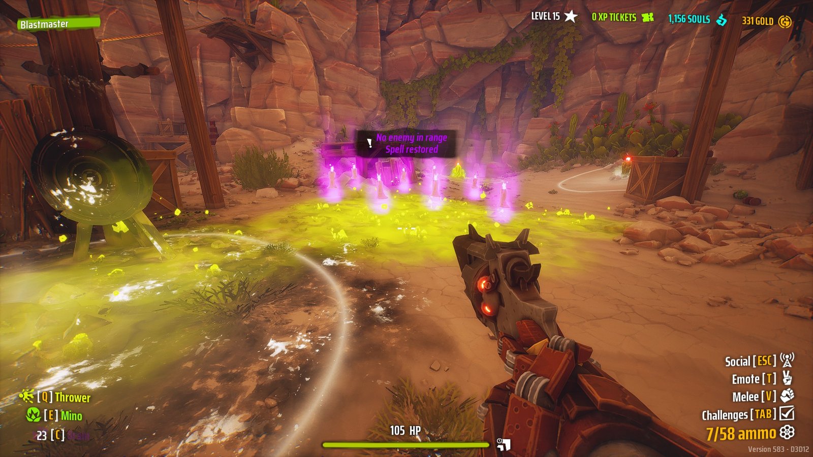 Acid puddles summoning Candles