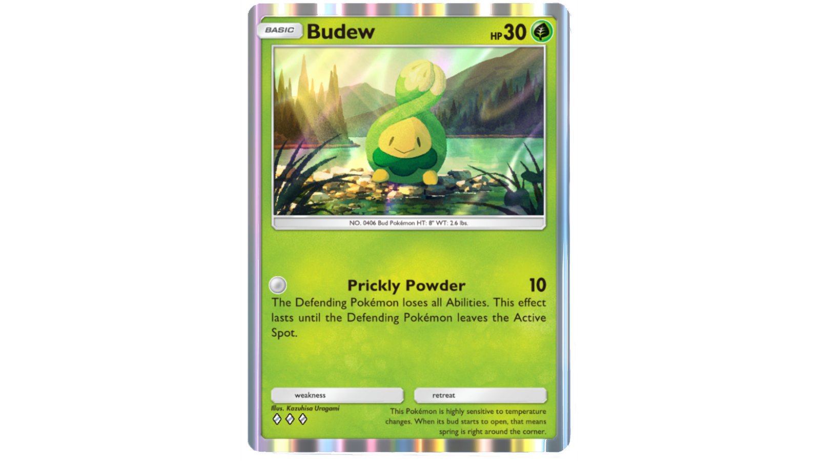Pokemon TCG Pocket Pulsing Aura Budew card