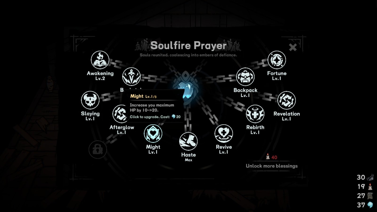 The Might Blessing in Cinderia