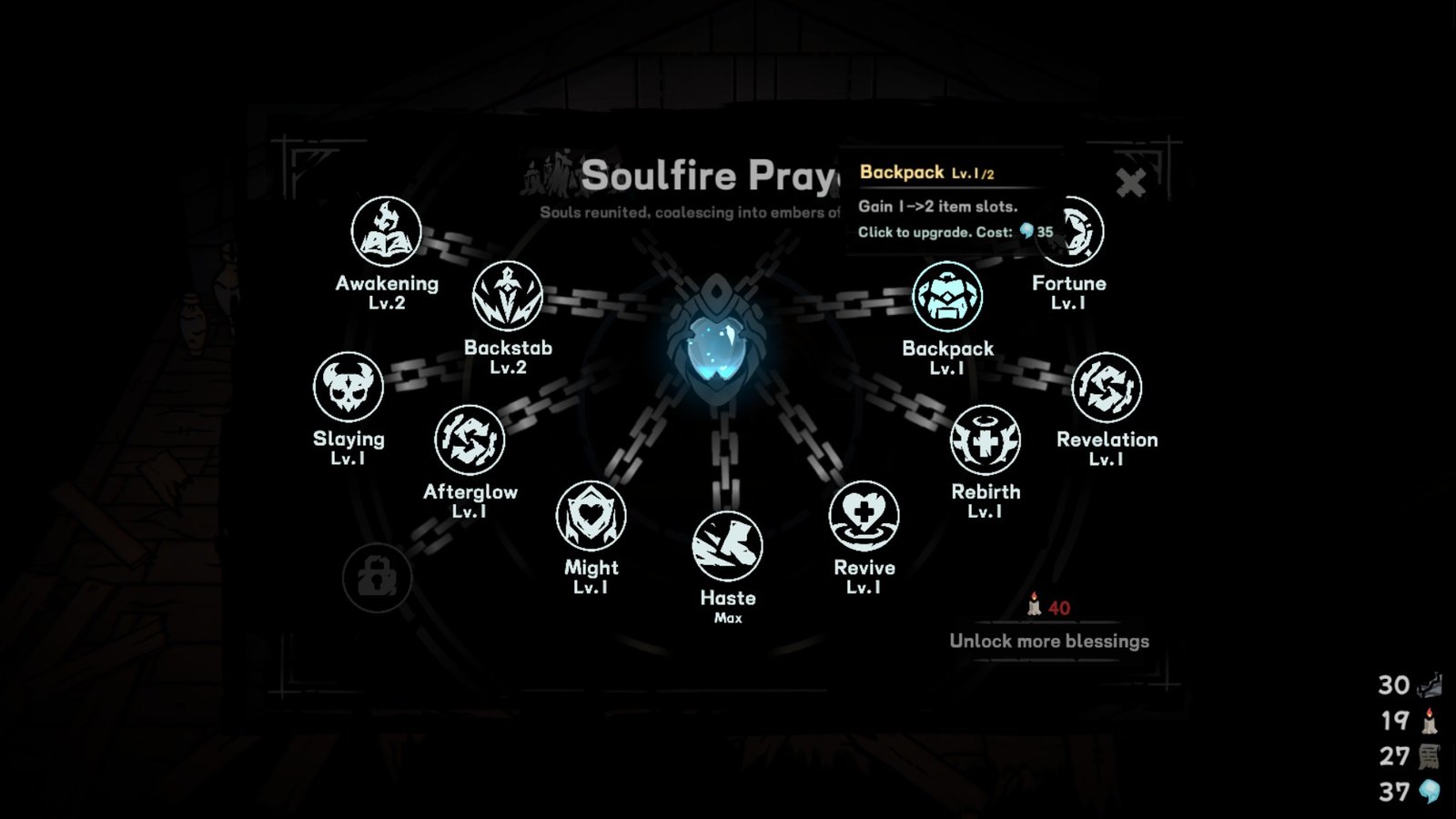 The Backpack Blessing in Cinderia