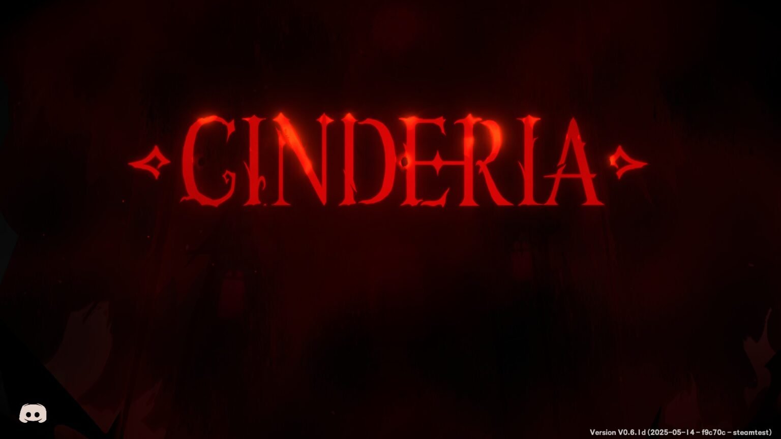 Cinderia's Title Screen