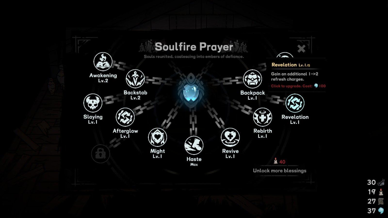 The Revelation Blessing in Cinderia