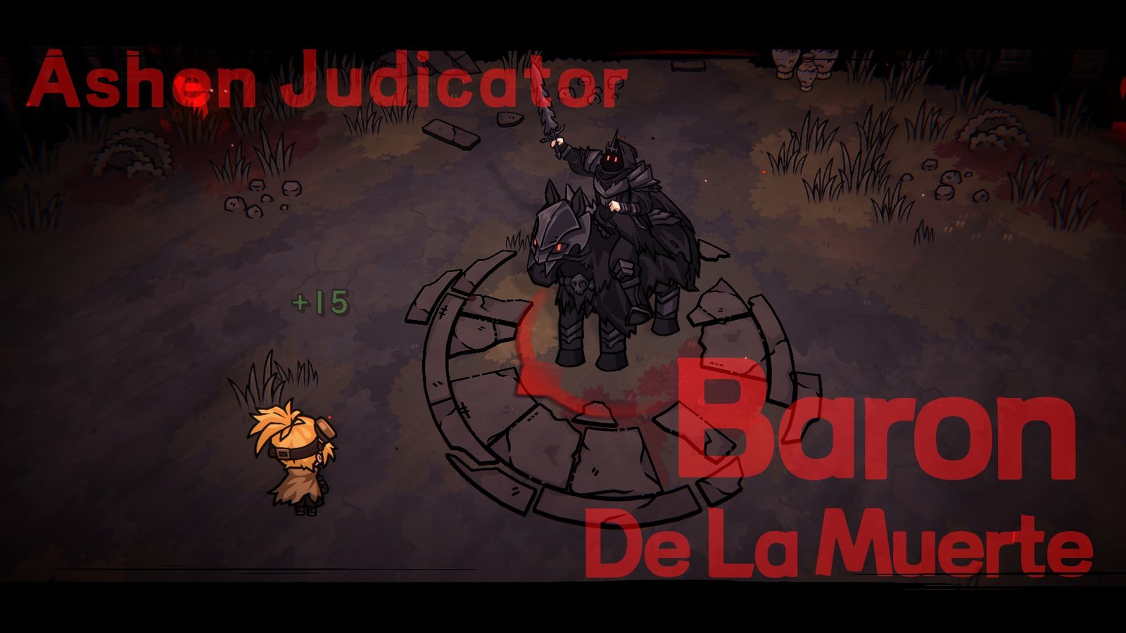 The Baron's fight card in Cinderia