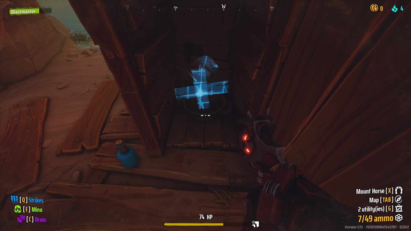 The 5th Grave, in an outhouse in the Far West