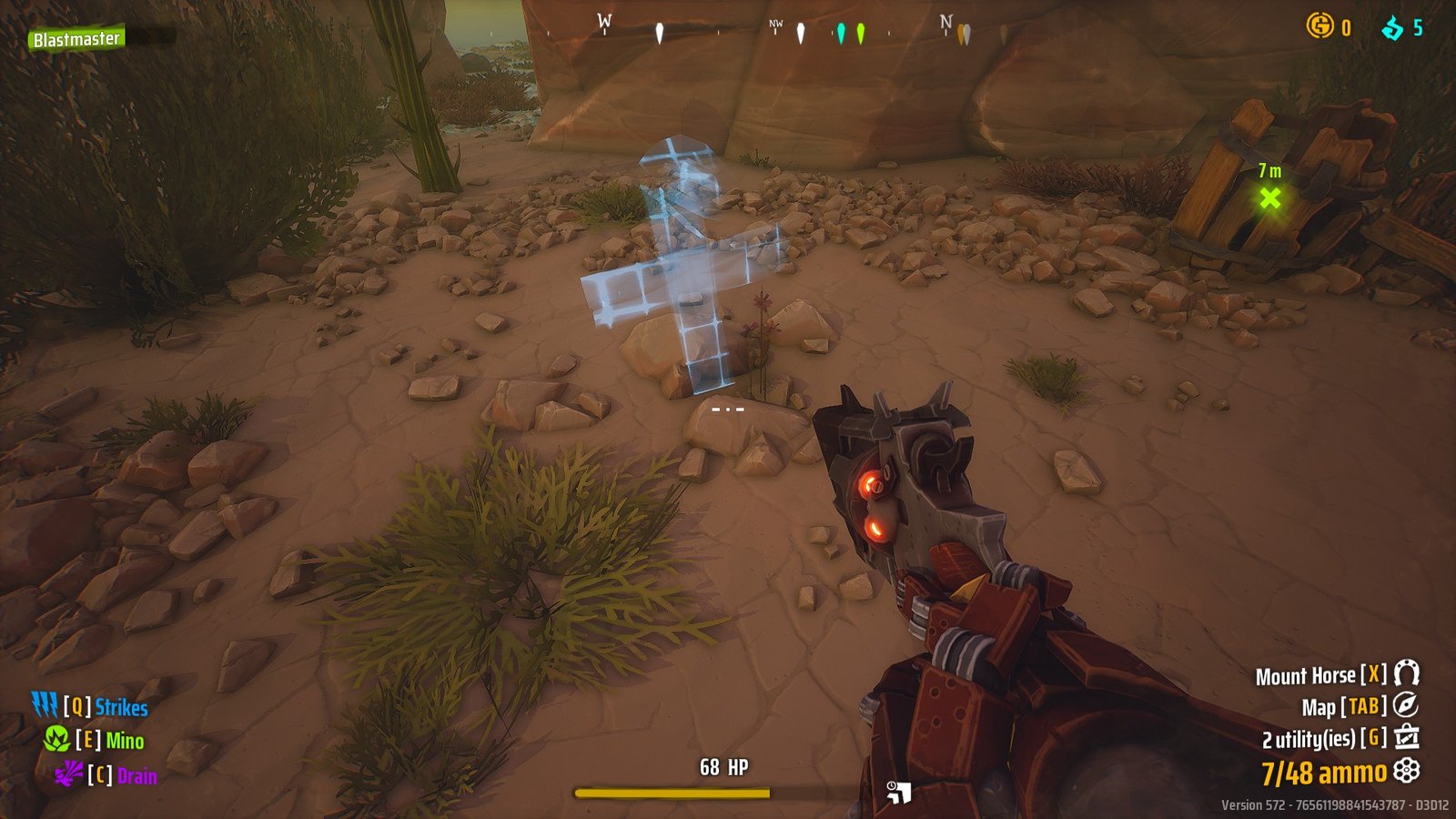 The 6th grave across a river in the Far West