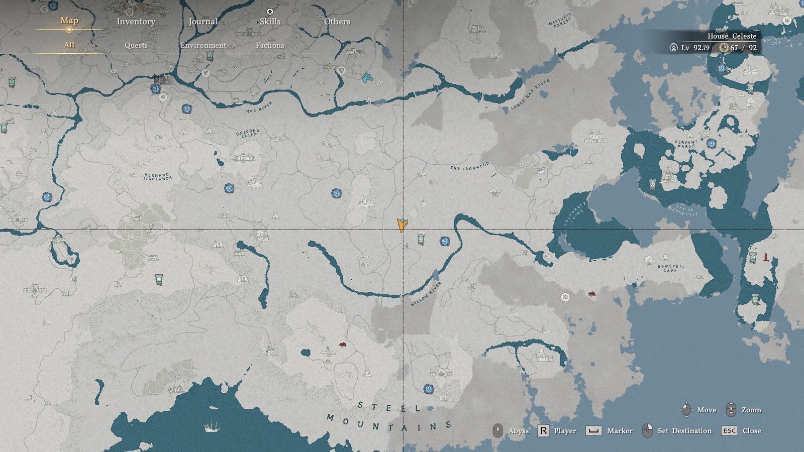 Location of the Abyss Enemy that drops the core for deciphering item for witches Crimson Desert