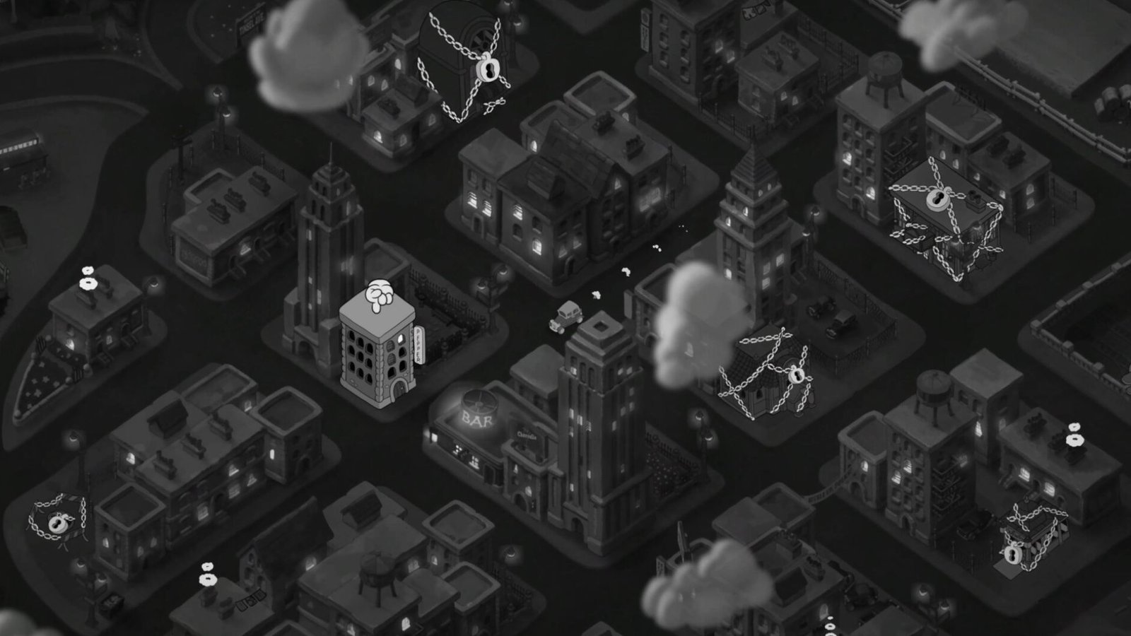 An image showing the map of Mouse P.I. For Hire