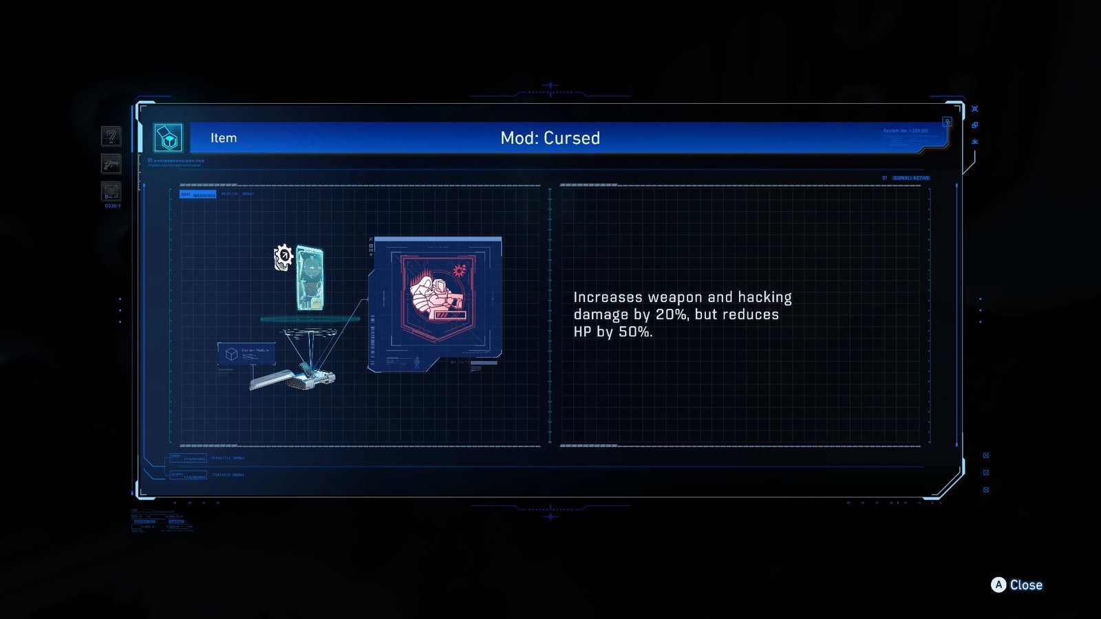 The Cursed mod in Pragmata