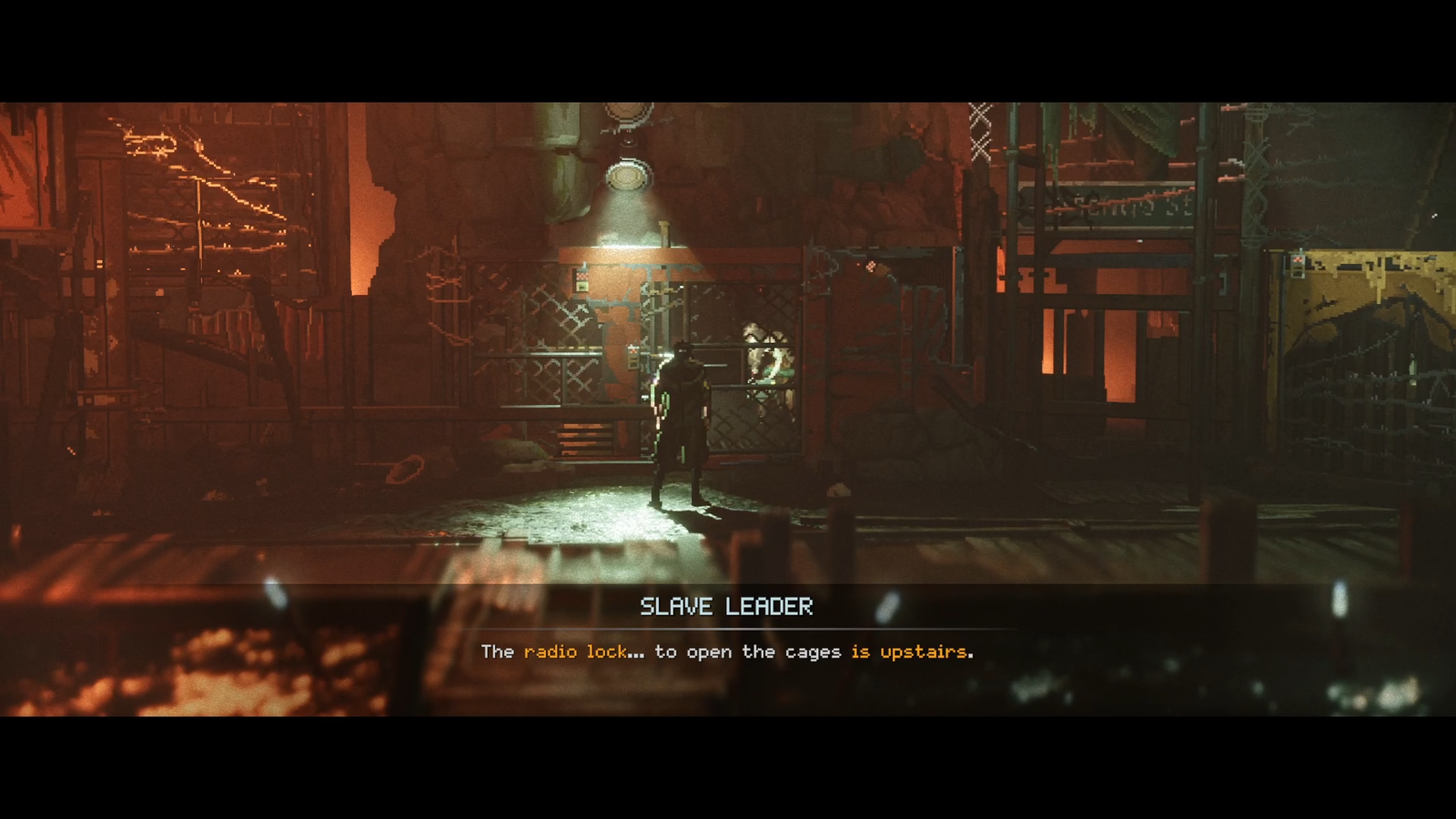 Reach talks with an imprisoned slave leader