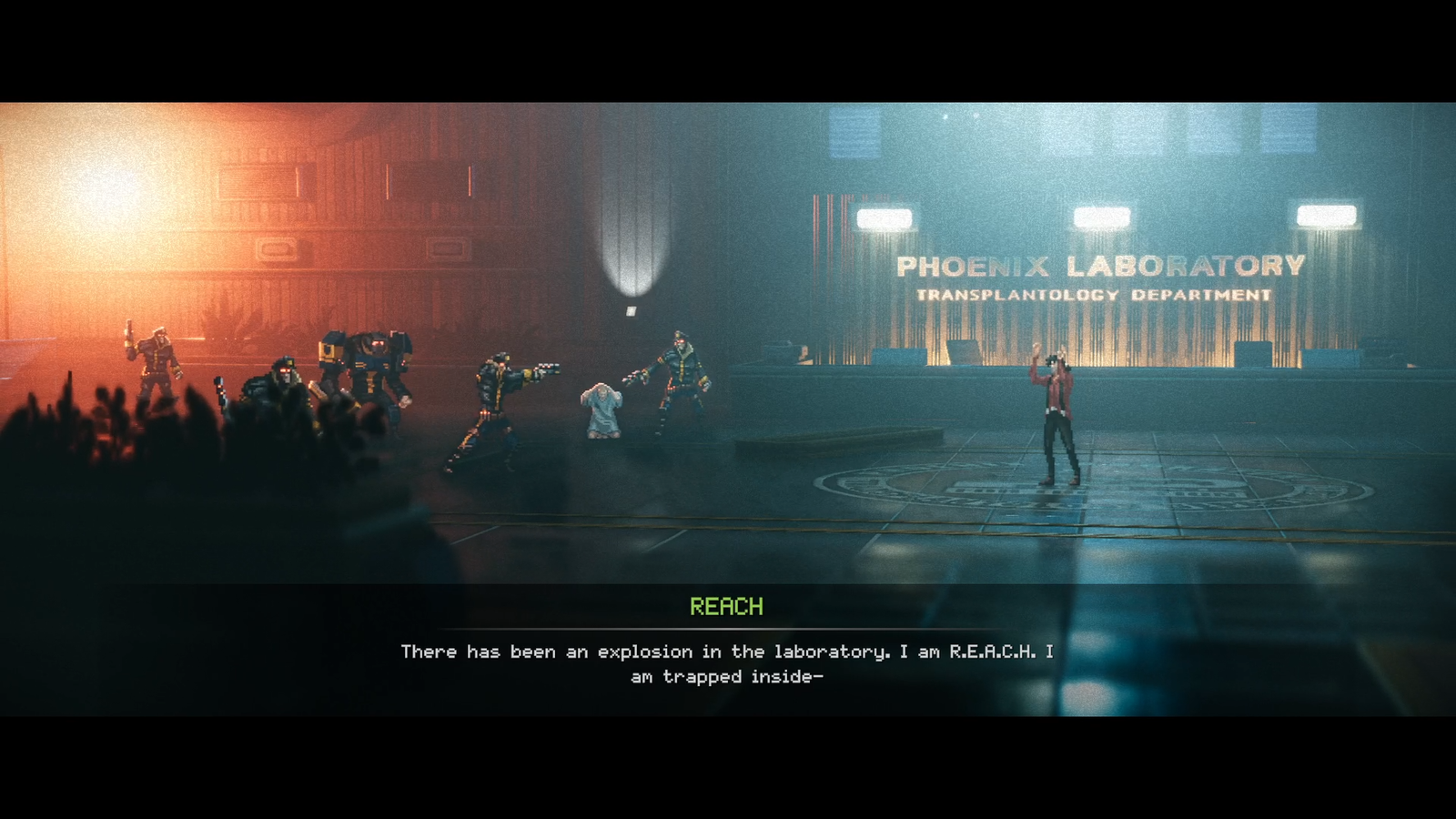 Reach is held up by police in Replaced