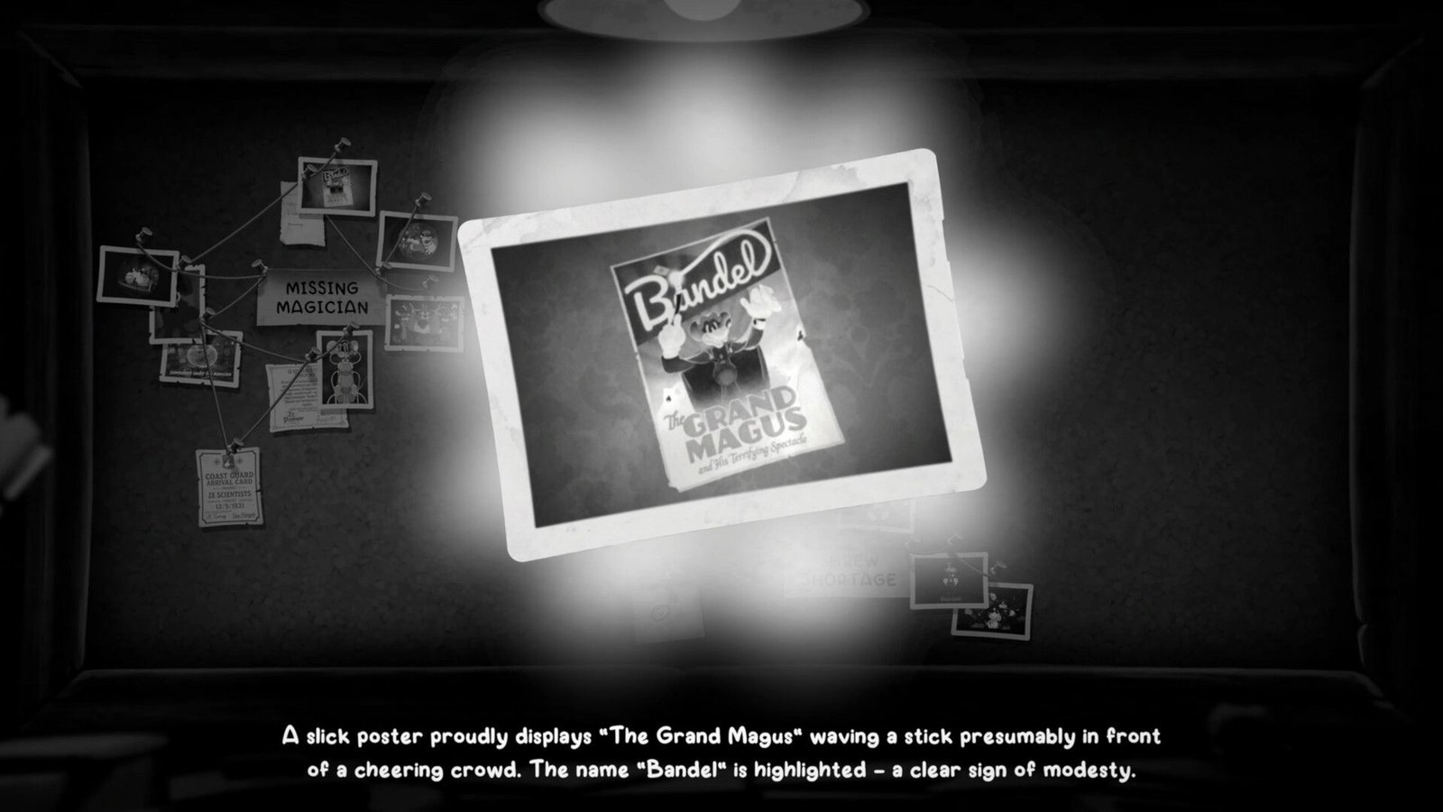 Mouse P.I For Hire a clue for the missing magician