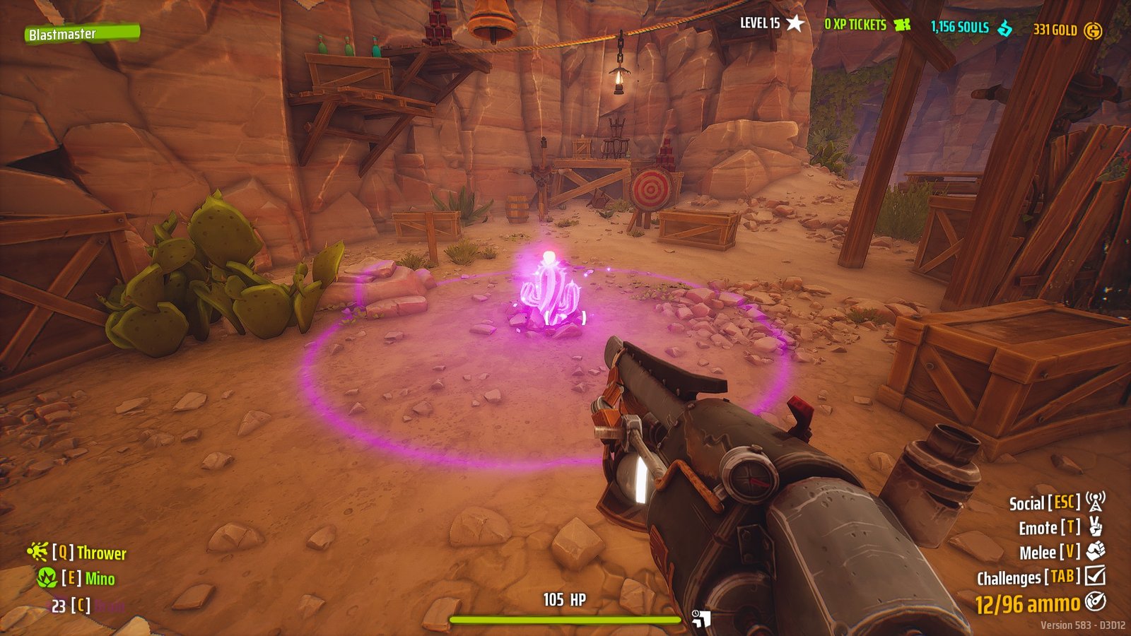 A Voodoo enchanted Cactus in Far Far West