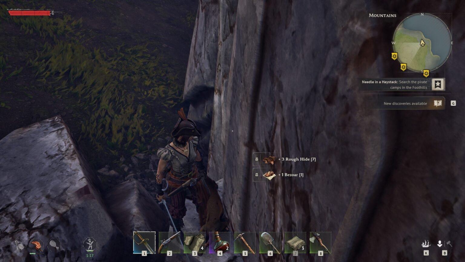 Windrose Bezoar Pick up